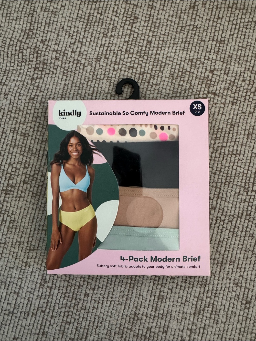 kindly 4-Pack Modern Briefs - Pastel Mix